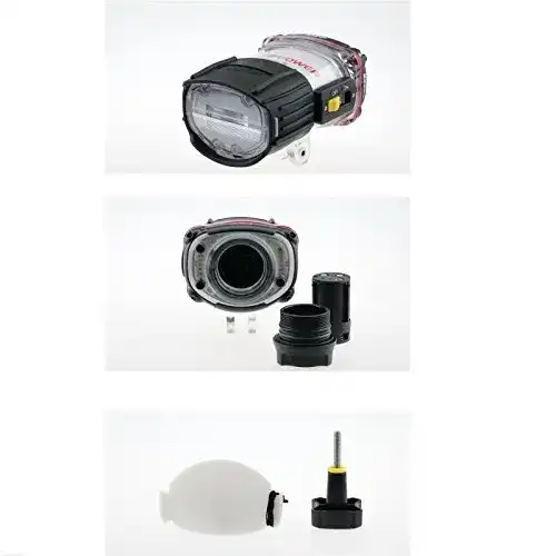 Unterwasserblitz Riff UWB-2 – mit Diffusor und Lichtkabel