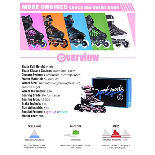 Verstellbare Kinder-Rollschuhe 2PM SPORTS Cytia Inliner für Kinder