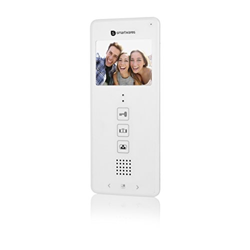 Video-Türsprechanlage-2-Familienhaus Smartwares Video- LCD-