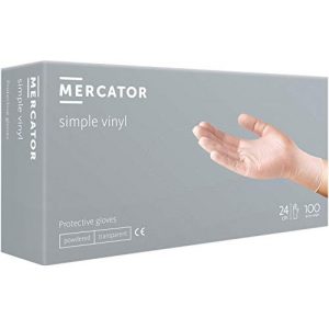 Vinylhandschuhe MERCATOR MEDICAL MERCATOR Gepuderte Vinyl