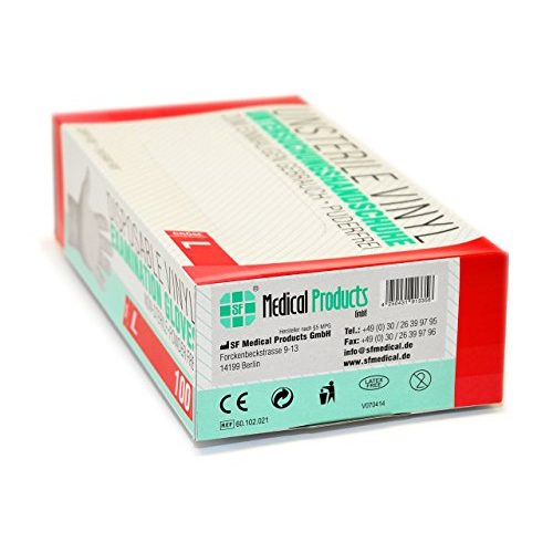 Vinylhandschuhe SF Medical Products GmbH 1000 Stück 10 Boxen