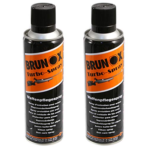 Die beste waffenoel brunox waffenpflegespray turbo spray 2 dosen a 300 ml Bestsleller kaufen