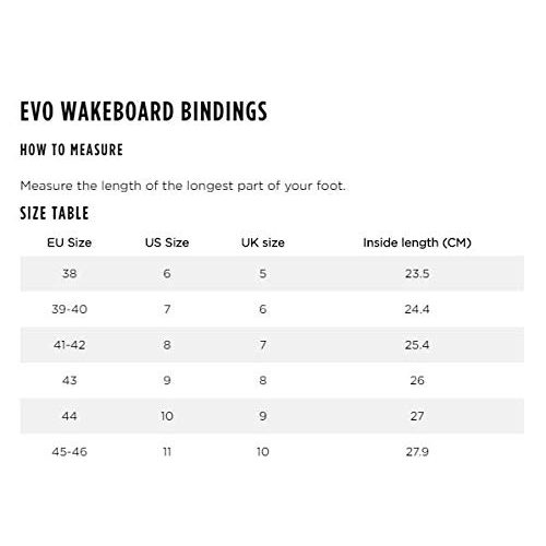 Wakeboard-Bindung Jobe Drift Sneakers Evo Wakeboard Bindungen