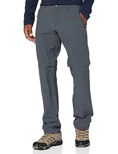 Wanderhosen Schöffel Herren Pants Koper Zip Off Zipp, charcoal