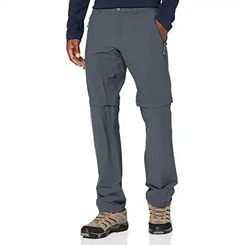 Wanderhosen Schöffel Herren Pants Koper Zip Off Zipp, charcoal
