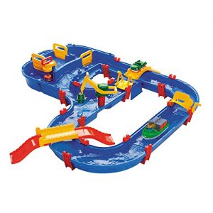 Wasserbahn AquaPlay 8700001528 – Set “Megabridge”, 32-teilig