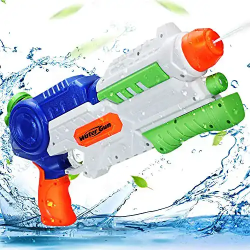 Wasserpistole Ucradle Spielzeug, 1200ML n groß mit 8-10 Meter