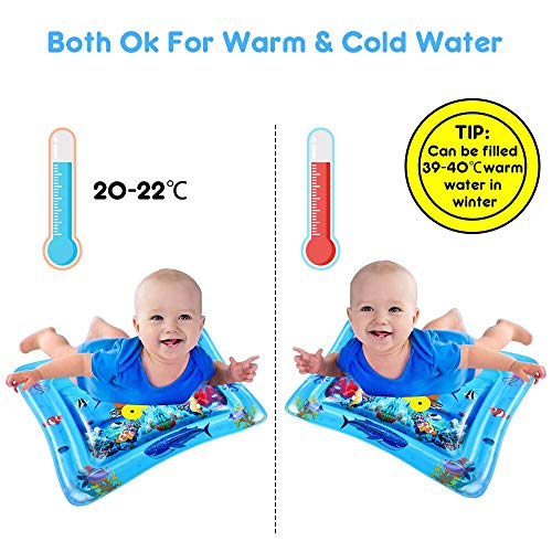 Wasserspielmatte VATOS Wassermatte Baby, Baby Spielzeuge