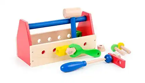 Werkzeugkasten Kinder Small Foot 10738 Werkzeugkasten Holz