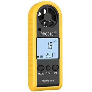 Windmesser Proster Digitales Anemometer LCD Anzeige
