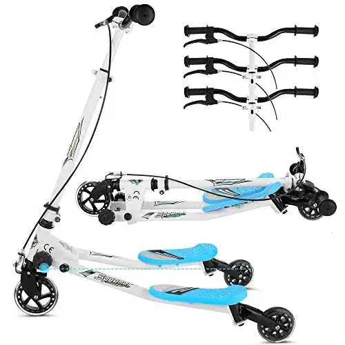 Wipproller Lonlier Y Flicker Wiggle-Roller, Slider, Tretroller, Tri-Slider