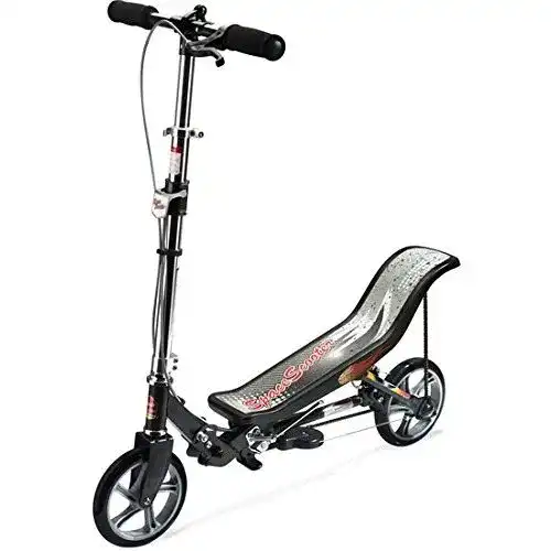 Wipproller Sterngraf Space Scooter X 580 matt-schwarz MIT Gravur