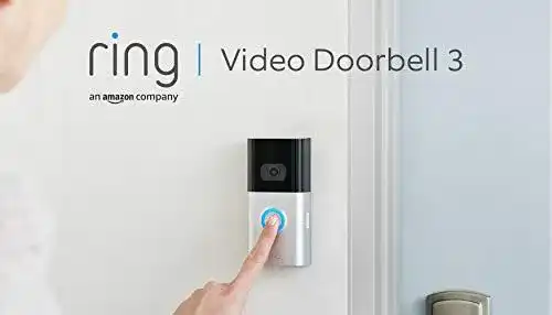WLAN Türklingel Ring Video Doorbell 3 von Amazon | HD-Video