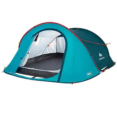 Wurfzelt Quechua 2 Seconds Easy 3 Popup (blau/Petrol)