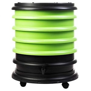 Wurmkomposter WormBox : Wurmfarm mit 4 Schalen Grün – 64 Liter