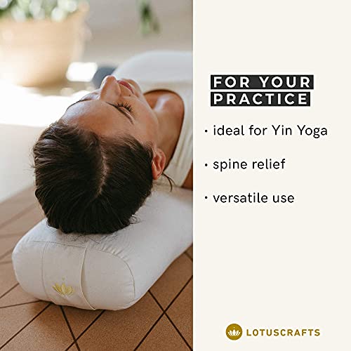 Yoga-Bolster Lotuscrafts Yoga Bolster für Yin Yoga – Yogabolster
