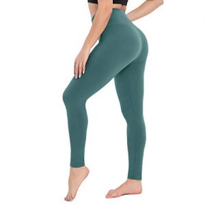 Yoga-Pants Campsnail Damen Leggings Sporthose mit Hohem Bund