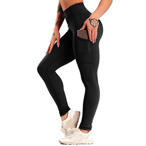 Yoga-Pants INSTINNCT Damen Sport Hohe Taille Leggings Taschen