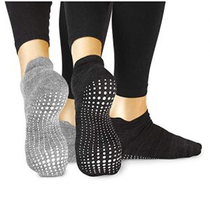 Yoga-Socken LA Active Grip Socken – 2 Paar – Yoga Pilates