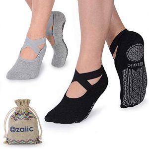 Yoga-Socken Ozaiic Yoga Socken rutschfeste für Damen für Pilates