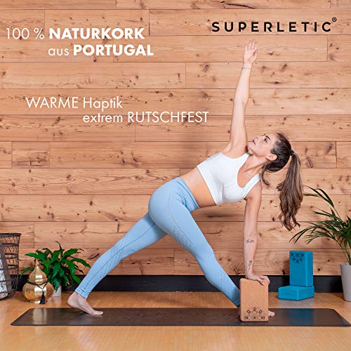 Yogablock Kork SUPERLETIC ® Yoga Block Professional – Yogablock