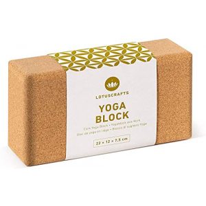 Yogablock Lotuscrafts Kork Supra Grip – ökologisch hergestellt