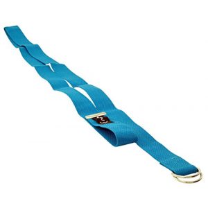 Yogagurt Theramaxx von , 180 cm lang und 3,6 cm breit, blau