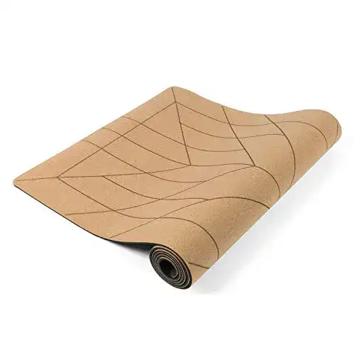 Yogamatte Kork Lotuscrafts Yogamatte Cork – Rutschfeste Sweat