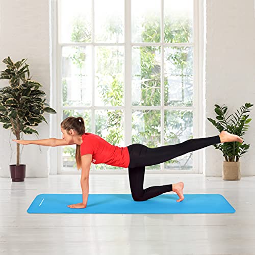 Yogamatte MSPORTS Gymnastikmatte Premium inkl. Tragegurt
