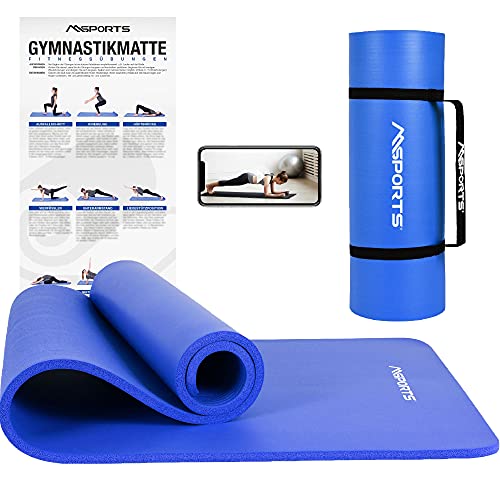 Die beste yogamatte xl msports gymnastikmatte premium inkl tragegurt Bestsleller kaufen