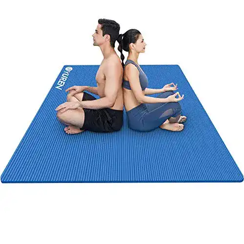 Yogamatte XXL YUREN Große Yogamatte 200x130cm Breit