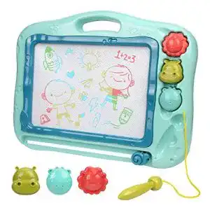 Zaubertafel OVAREO Magnetische Maltafel n,Kinder Maltafel