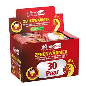 Zehenwärmer Thermopad – DAS ORIGINAL: 30 Paar Wärmepads