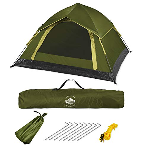Die beste zelt lumaland outdoor leichtes pop up wurf 3 personen camping Bestsleller kaufen