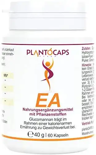 Abnehmpillen plantoCAPS EA Kapseln für figurbewusste