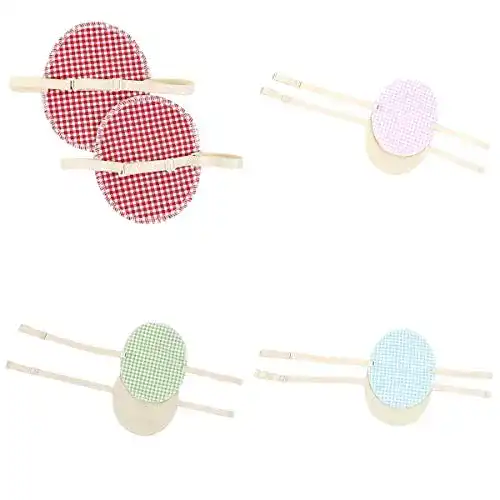 Achselpads Baoblaze 4 Paar Damen Waschbar, aus Baumwolle