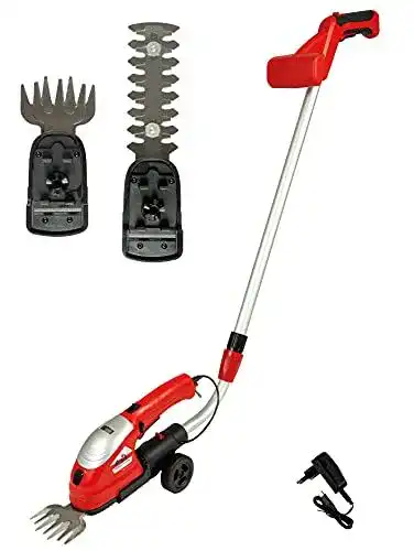 Akku-Grasschere Grizzly Tools Akku Gras- und Strauchschere