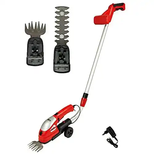 Akku-Grasschere Grizzly Tools Akku Gras- und Strauchschere