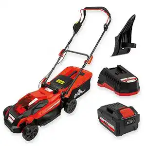 Akku-Rasenmäher mit Radantrieb Grizzly Tools Akku-Rasenmäher