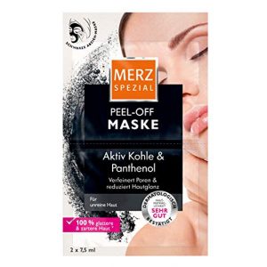 Aktivkohle-Maske Merz Spezial Peel-off Maske – 2 x 7,5ml