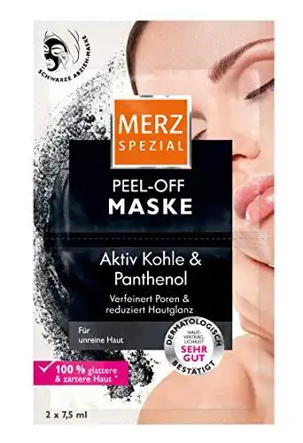 Aktivkohle-Maske Merz Spezial Peel-off Maske – 2 x 7,5ml