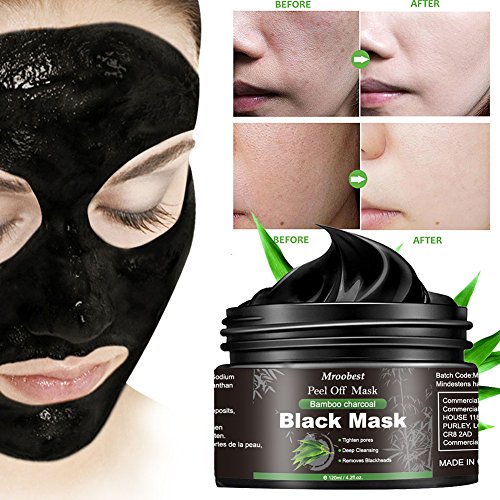 Aktivkohle-Maske Mroobest Blackhead Maske, Peel Off Maske