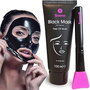 Aktivkohle-Maske Soena Das ORIGINAL – ® Black Mask 100 ml