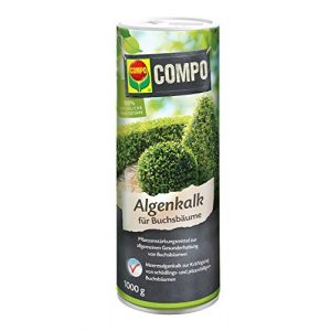 Algenkalk Compo für Buchsbäume, Pulver, Pflanzenstärkungsmittel