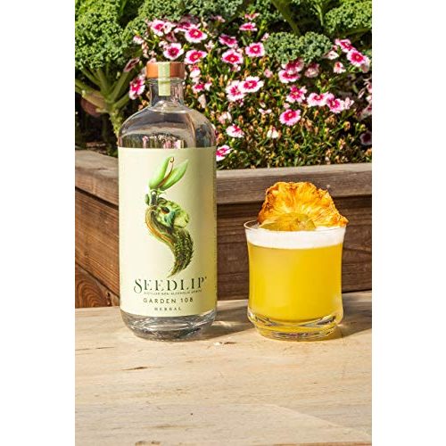 Alkoholfreier Gin SEEDLIP Garden 108 – herbal, Non-Alcoholic Spirit