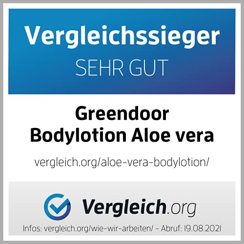 Aloe-vera-Bodylotion GREENDOOR 500ml SPARPACKUNG