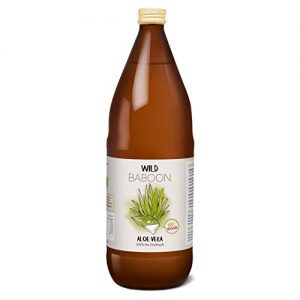 Aloe-Vera-Saft Wild Baboon Bio Aloe Vera Saft, 100% Direktsaft