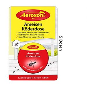 Ameisengift Aeroxon Ameisen Köderdose (5er Pack)