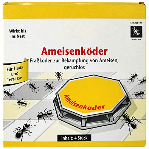Ameisenköderdose com-four ® 8X Ameisenköder-Dosen
