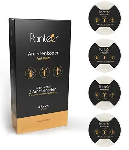 Ameisenköderdose Panteer ® – 4 Ameisenköder